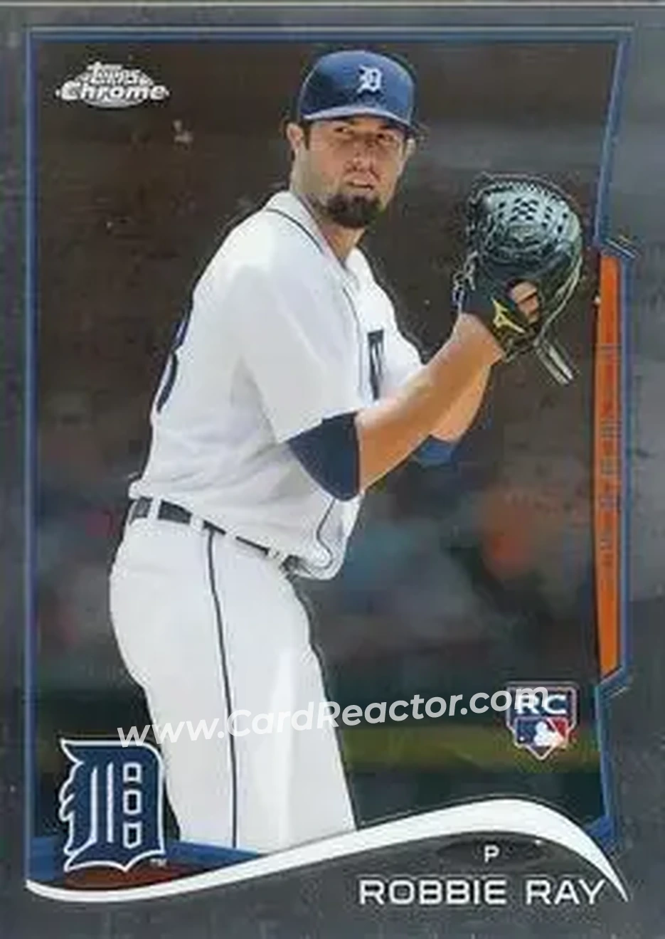 2014 Topps Chrome Update #MB-17 - Robbie Ray - Detroit Tigers - Front