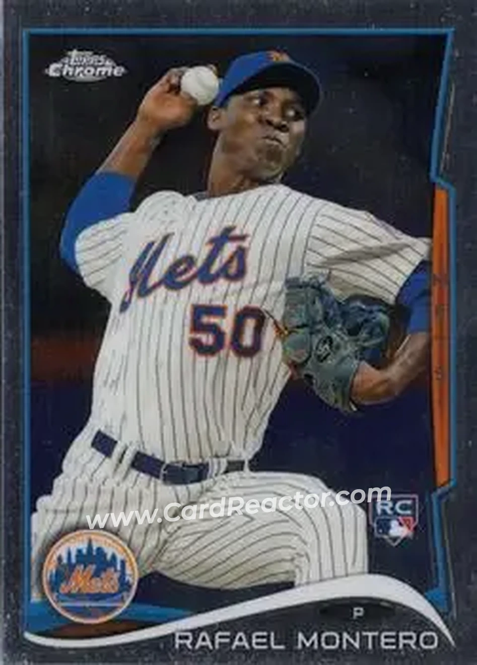 2014 Topps Chrome Update #MB-18 - Rafael Montero - New York Mets - Front