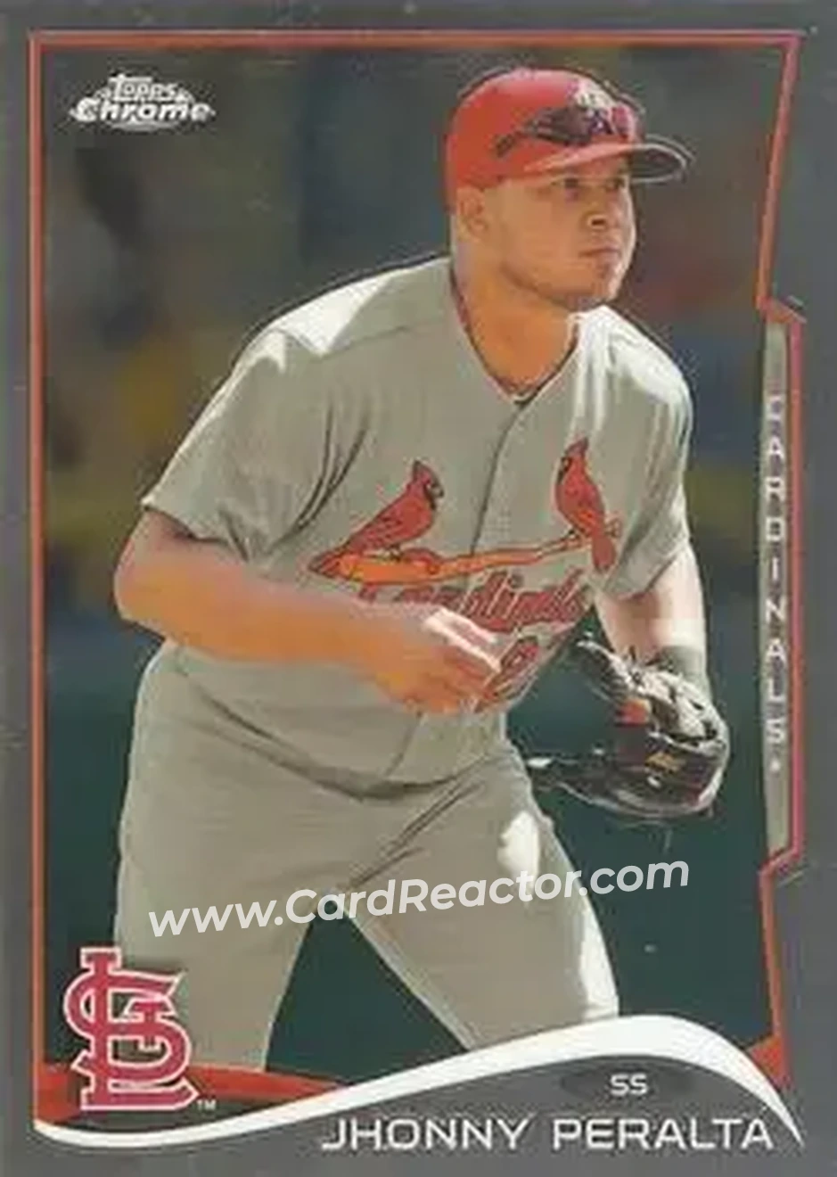 2014 Topps Chrome Update #MB-22 - Jhonny Peralta - St. Louis Cardinals - Front