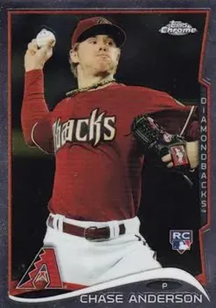 2014 Topps Chrome Update #MB-29 - Chase Anderson - Arizona Diamondbacks