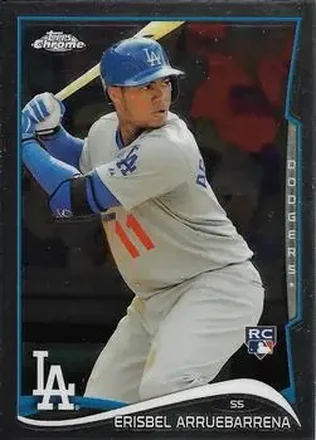 2014 Topps Chrome Update #MB-30 - Erisbel Arruebarrena - Los Angeles Dodgers