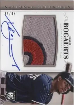 2014 Panini National Treasures #151 - Xander Bogaerts - Boston Red Sox