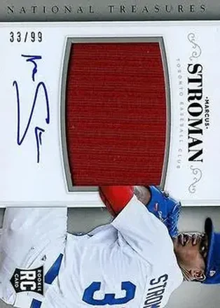 2014 Panini National Treasures #161 - Marcus Stroman - Toronto Blue Jays