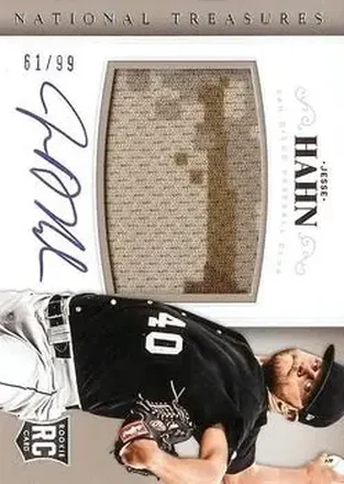 2014 Panini National Treasures #163 - Jesse Hahn - San Diego Padres