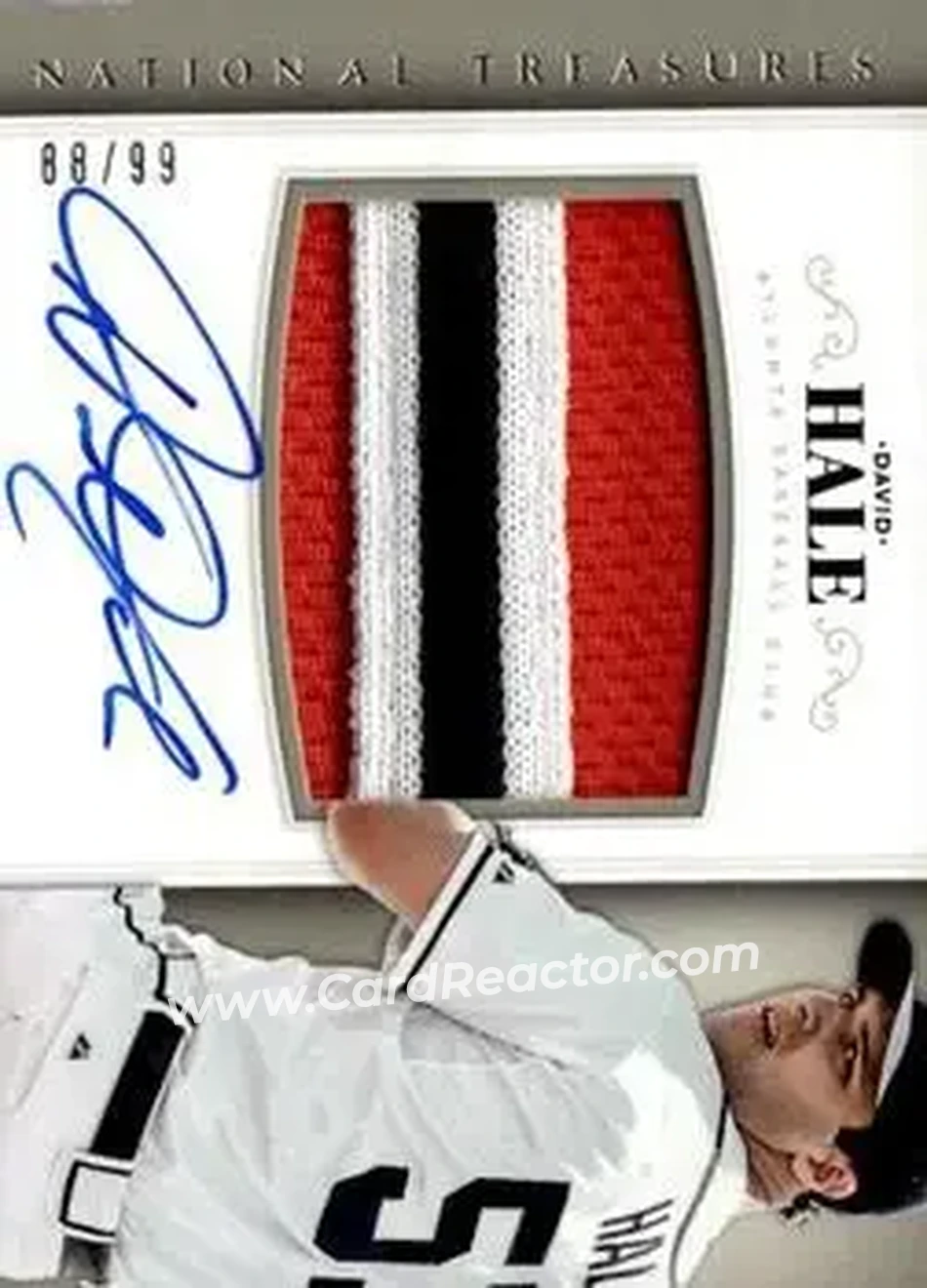 2014 Panini National Treasures #178 - David Hale - Atlanta Braves - Front