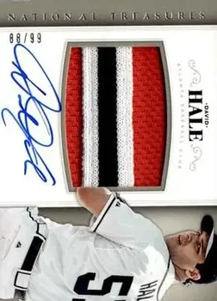 2014 Panini National Treasures #178 - David Hale - Atlanta Braves