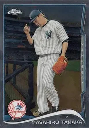 2014 Topps Chrome #10c - Masahiro Tanaka - New York Yankees