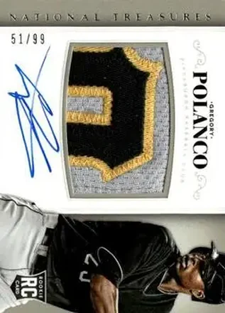 2014 Panini National Treasures #197 - Gregory Polanco - Pittsburgh Pirates