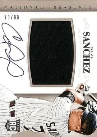 2014 Panini National Treasures #213 - Yolmer Sanchez - Chicago White Sox