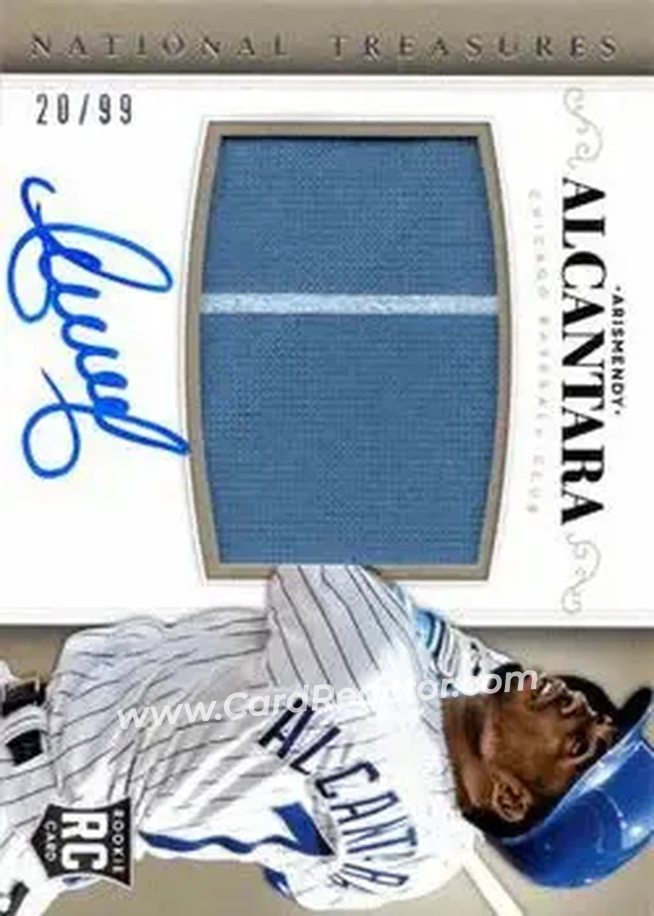 2014 Panini National Treasures #214 - Arismendy Alcantara - Chicago Cubs - Front