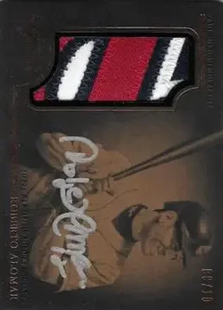 2014 Topps Dynasty #APRA4 - Roberto Alomar - Cleveland Indians