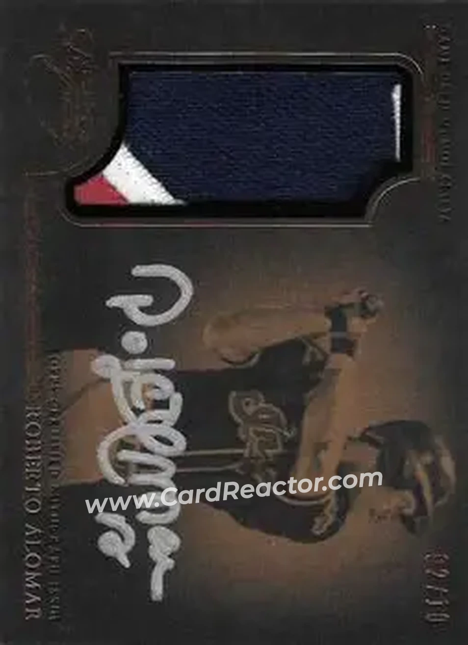 2014 Topps Dynasty #APRA7 - Roberto Alomar - Cleveland Indians - Front