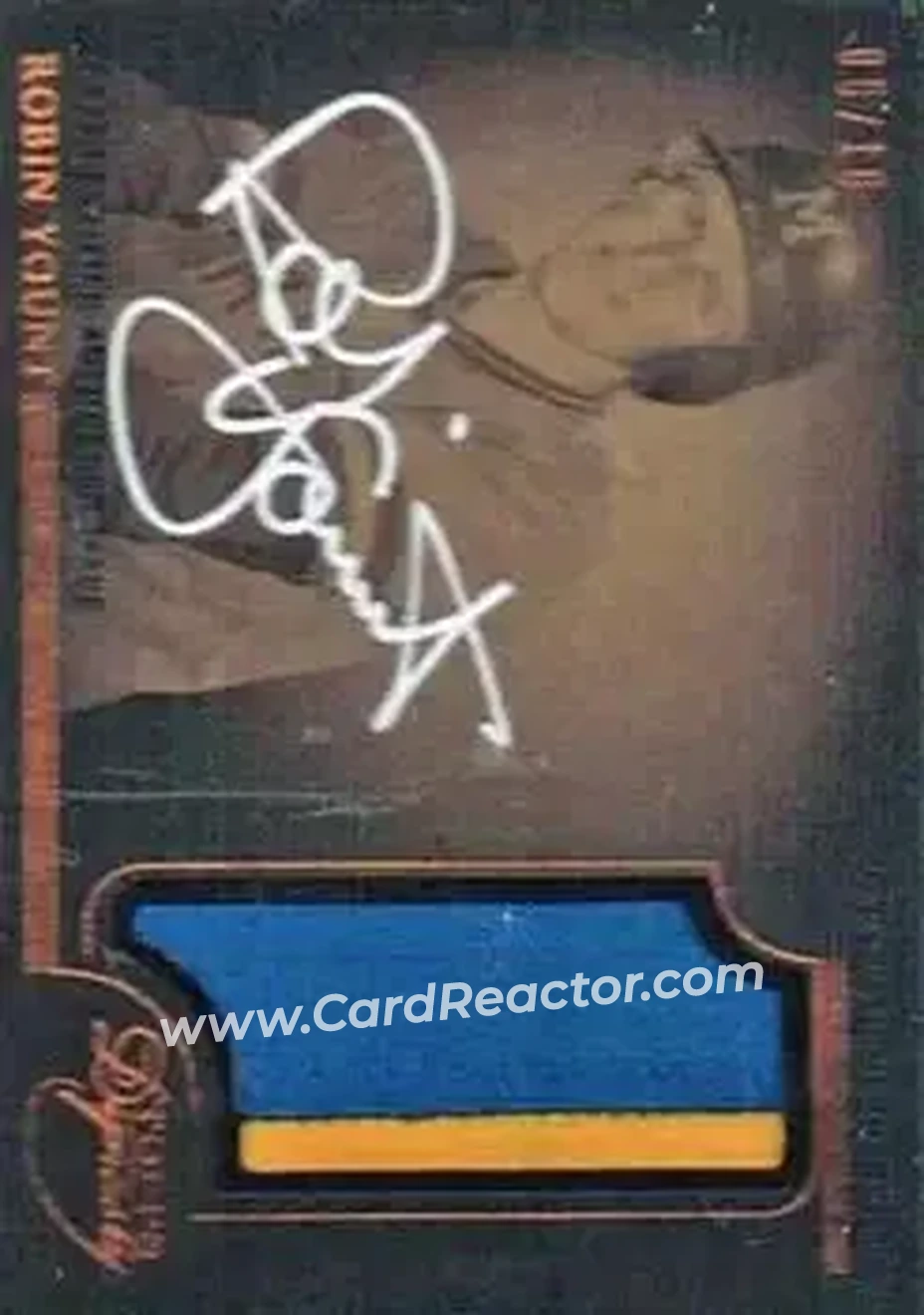 2014 Topps Dynasty #APRY4 - Robin Yount - Milwaukee Brewers - Front