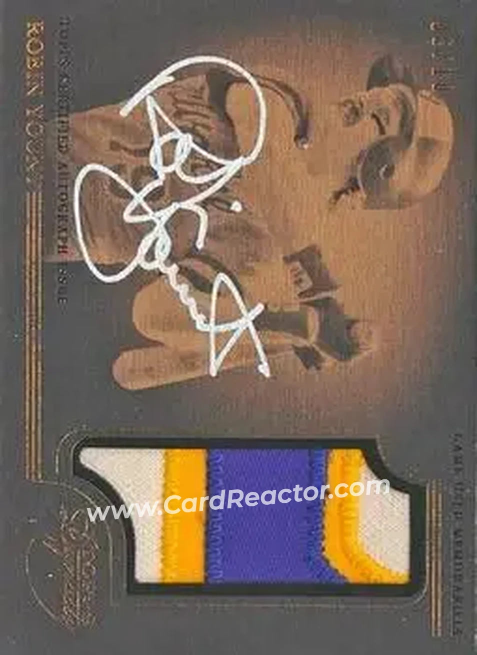 2014 Topps Dynasty #APRY7 - Robin Yount - Milwaukee Brewers - Front