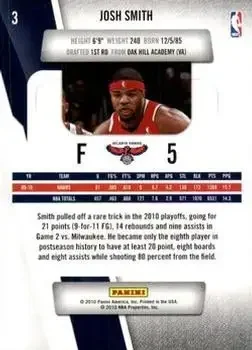 Back of Josh Smith