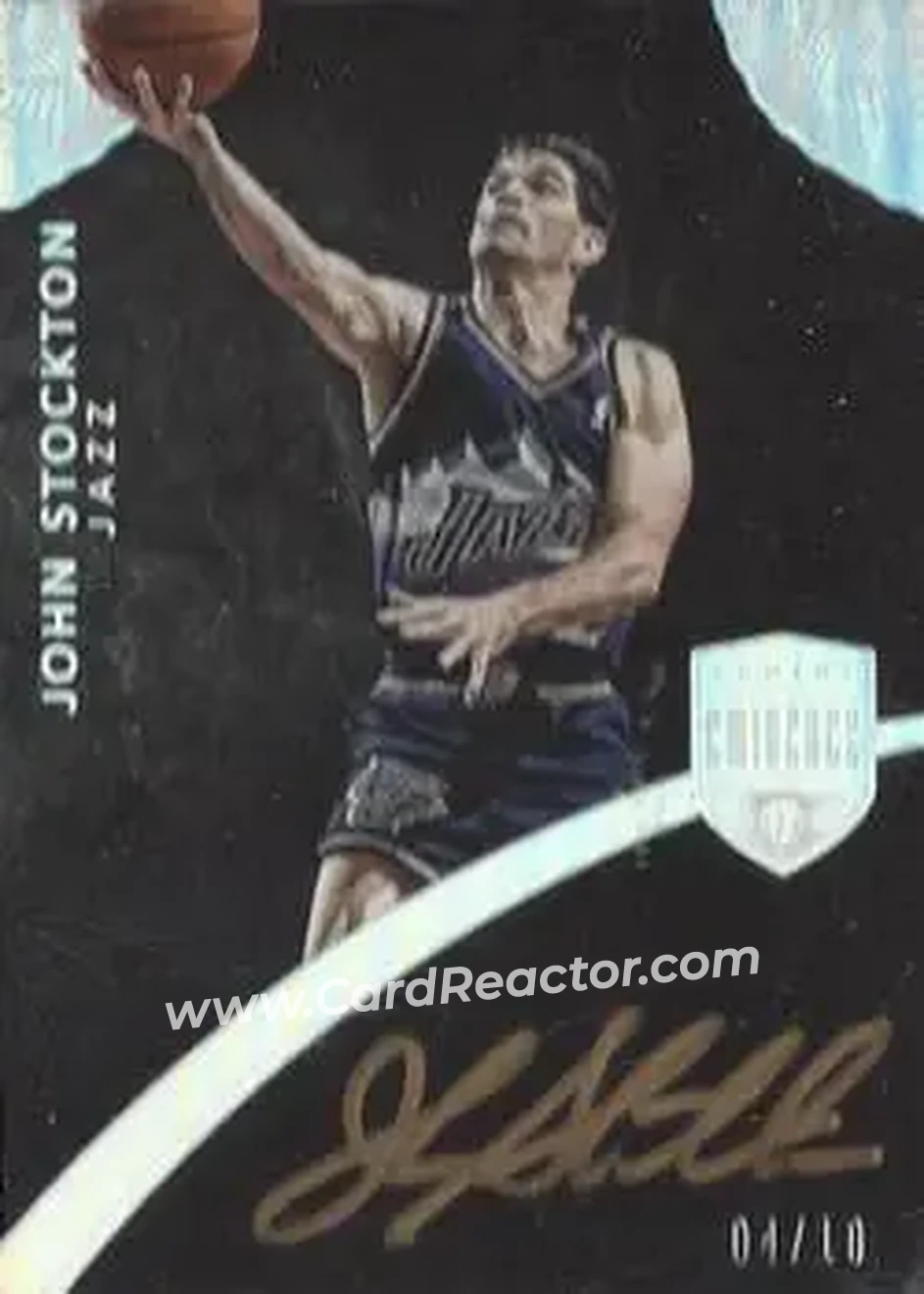 2014-15 Panini Eminence #7 - John Stockton - Utah Jazz - Front