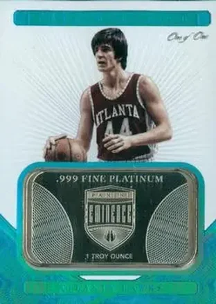 2014-15 Panini Eminence - White Whale Platinum #WW-PM - Pete Maravich - Atlanta Hawks