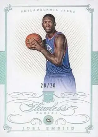 2014-15 Panini Flawless #182 - Joel Embiid - Philadelphia 76ers