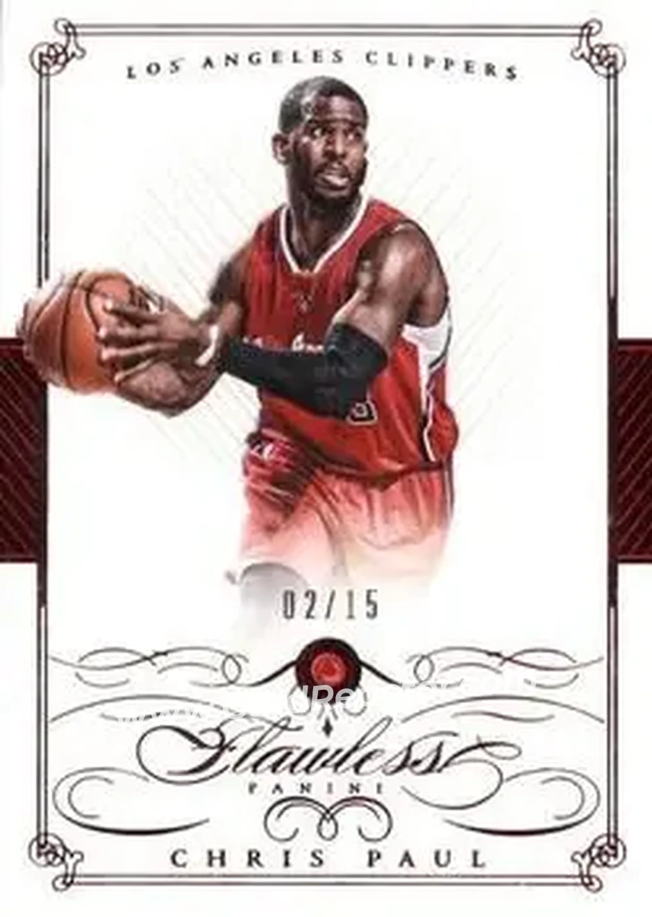 2014-15 Panini Flawless - Ruby #56 - Chris Paul - Los Angeles Clippers - Front