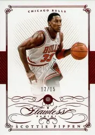 2014-15 Panini Flawless - Ruby #77 - Scottie Pippen - Chicago Bulls