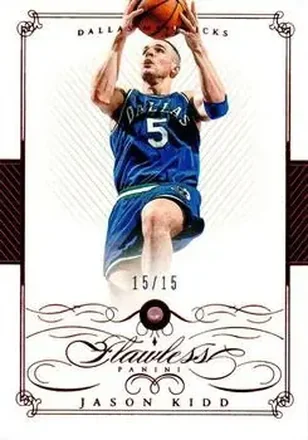 2014-15 Panini Flawless - Ruby #87 - Jason Kidd - Dallas Mavericks