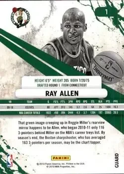 Back of Ray Allen