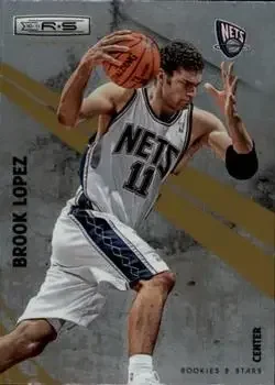 2010-11 Panini Rookies & Stars Longevity #5 Brook Lopez