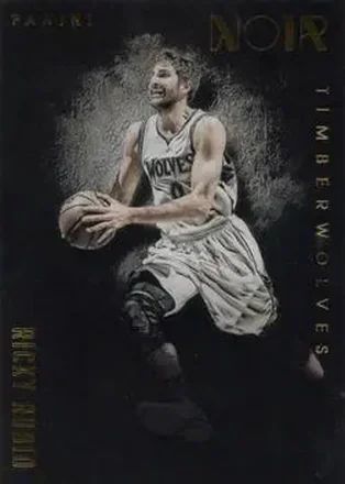 2014-15 Panini Noir #131 - Ricky Rubio - Minnesota Timberwolves