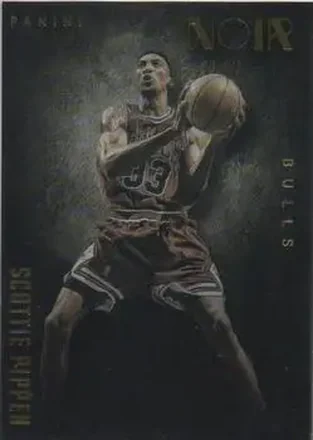 2014-15 Panini Noir #148 - Scottie Pippen - Chicago Bulls