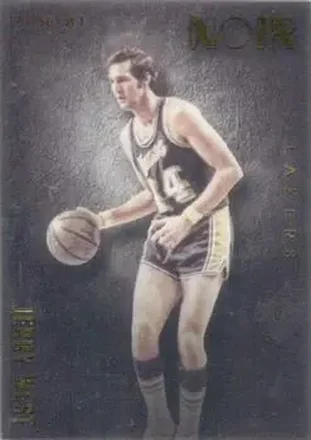 2014-15 Panini Noir #158 - Jerry West - Los Angeles Lakers