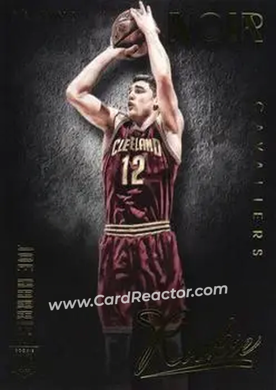 2014-15 Panini Noir #190 - Joe Harris - Cleveland Cavaliers - Front