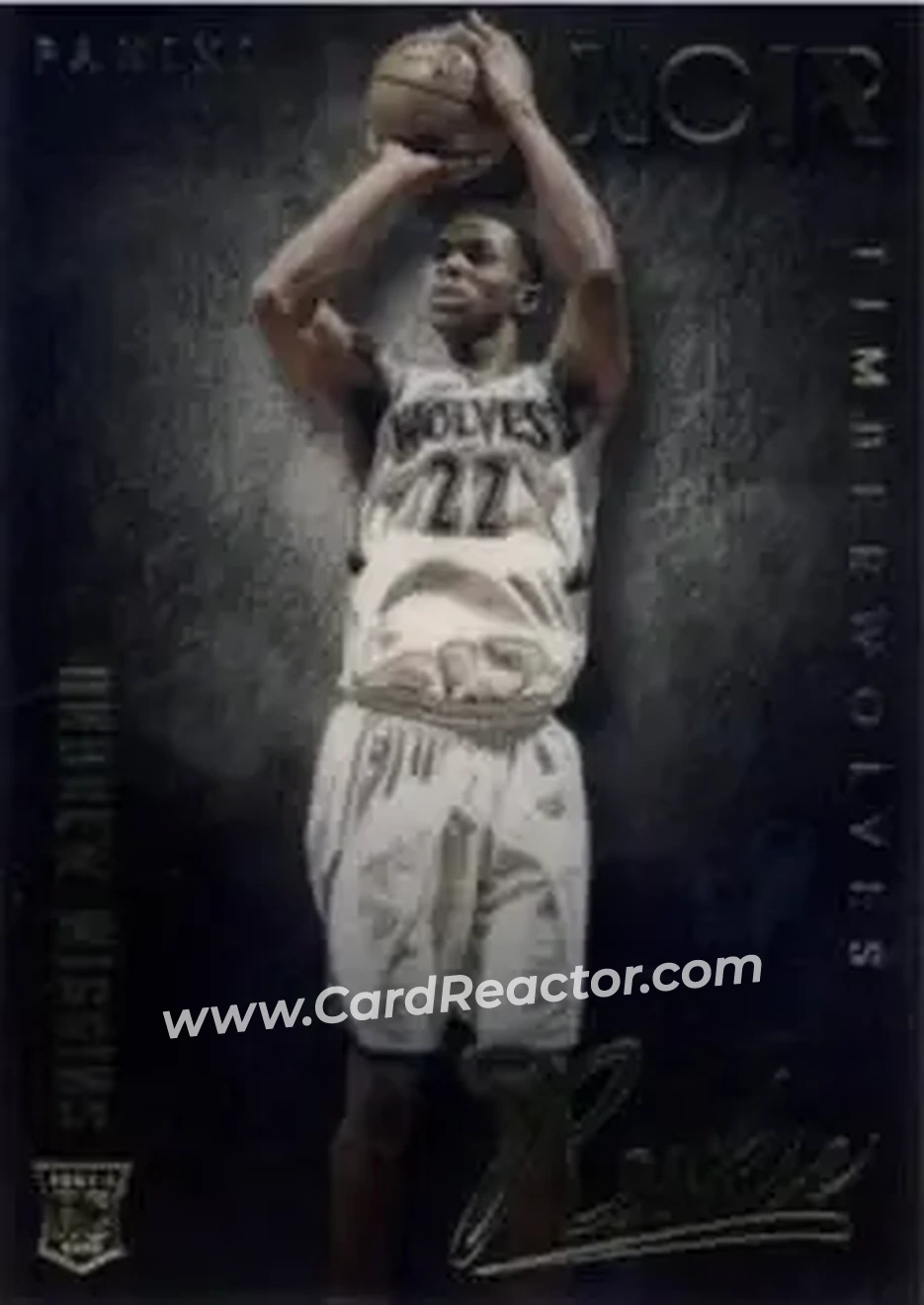 2014-15 Panini Noir #193 - Andrew Wiggins - Minnesota Timberwolves - Front