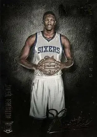 2014-15 Panini Noir #197 - Joel Embiid - Philadelphia 76ers