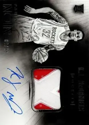 2014-15 Panini Noir #208 - K.J. McDaniels - Houston Rockets