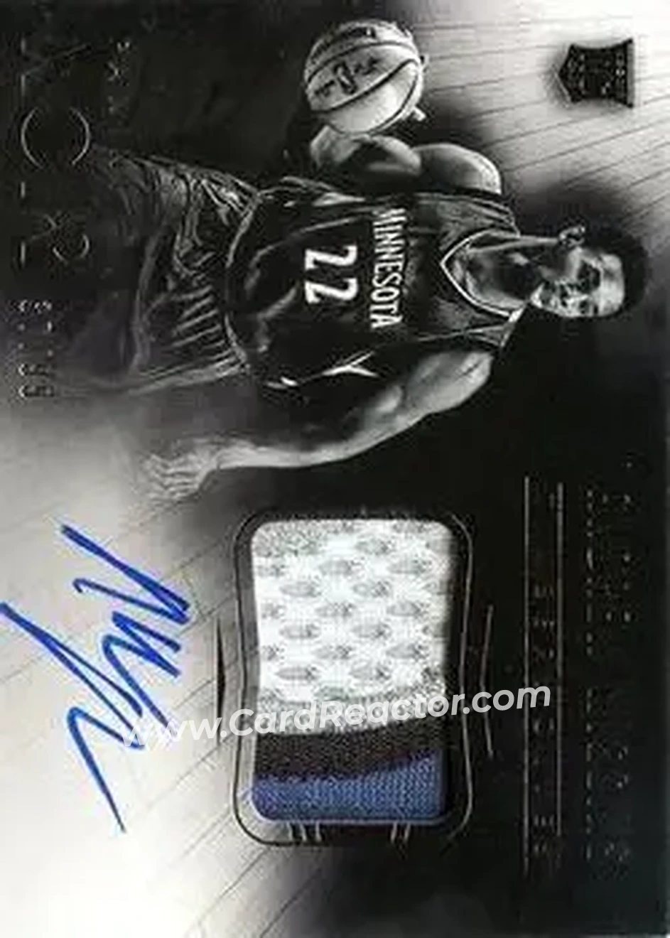 2014-15 Panini Noir #215 - Andrew Wiggins - Minnesota Timberwolves - Front