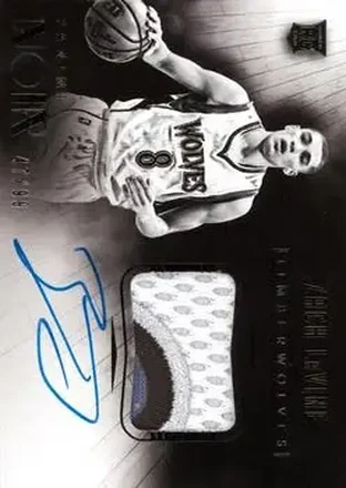 2014-15 Panini Noir #224 - Zach LaVine - Minnesota Timberwolves