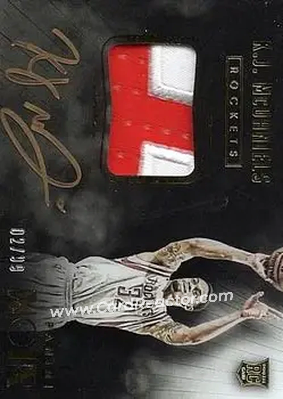 2014-15 Panini Noir #233 - K.J. McDaniels - Houston Rockets - Front