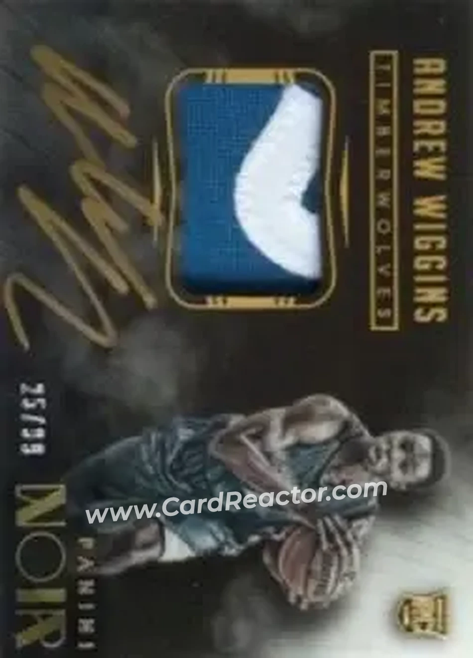 2014-15 Panini Noir #240 - Andrew Wiggins - Minnesota Timberwolves - Front