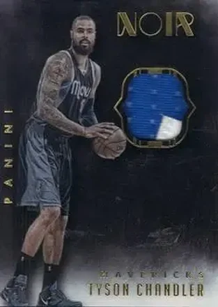 2014-15 Panini Noir - Acetate Noir Materials Prime #ANP-TC - Tyson Chandler - Dallas Mavericks