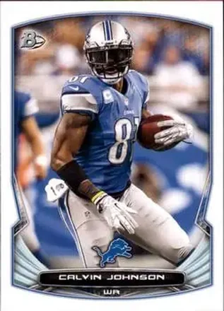 2014 Bowman #6 - Calvin Johnson - Detroit Lions