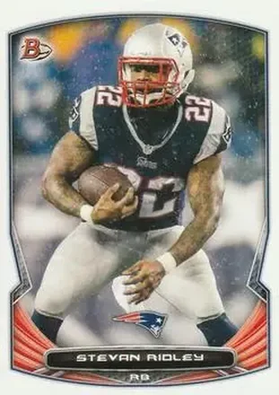 2014 Bowman #7 Stevan Ridley