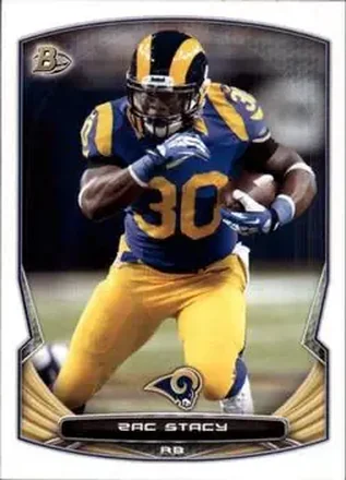 2014 Bowman #8 - Zac Stacy - St. Louis Rams