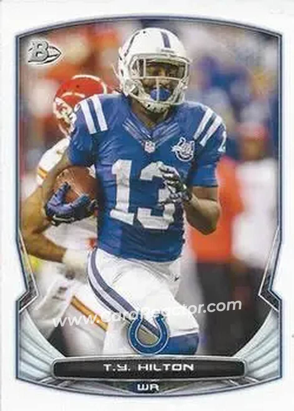 2014 Bowman #10 - T.Y. Hilton - Indianapolis Colts - Front