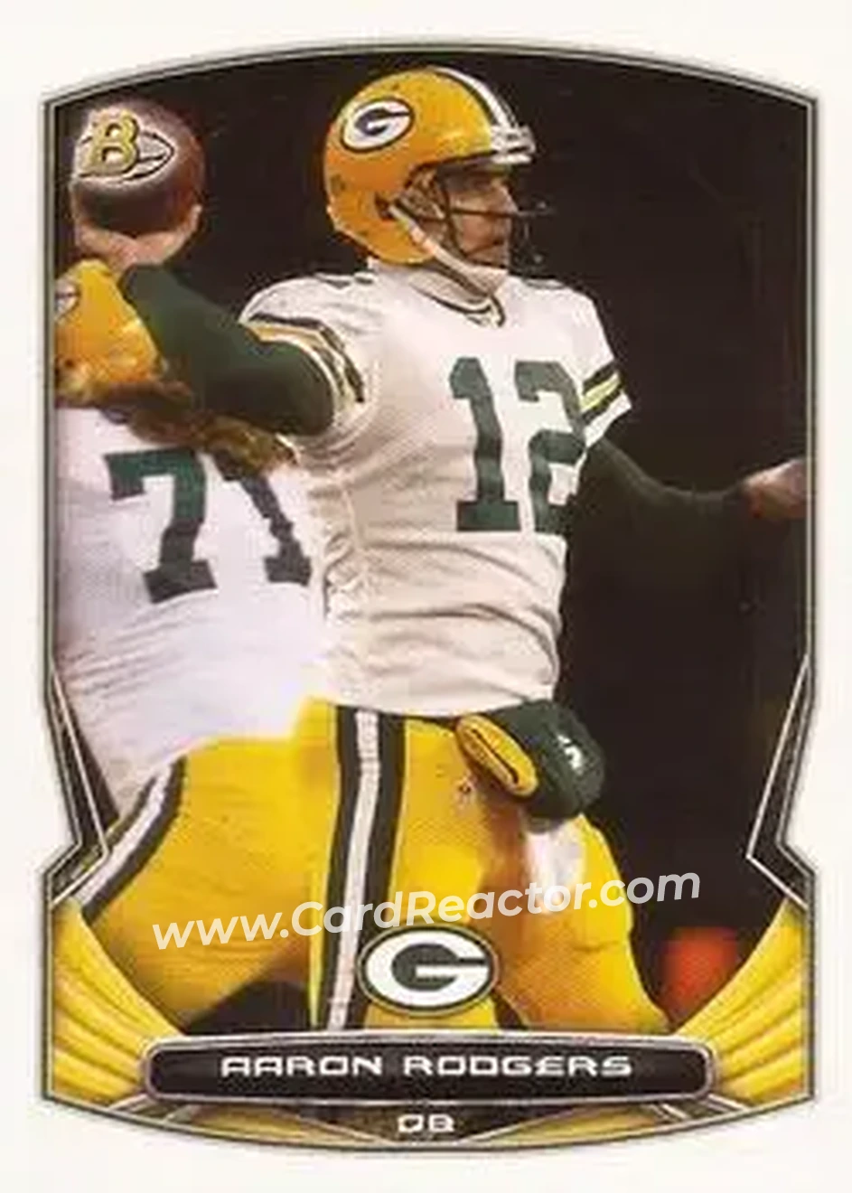 2014 Bowman #11 - Aaron Rodgers - Green Bay Packers - Front