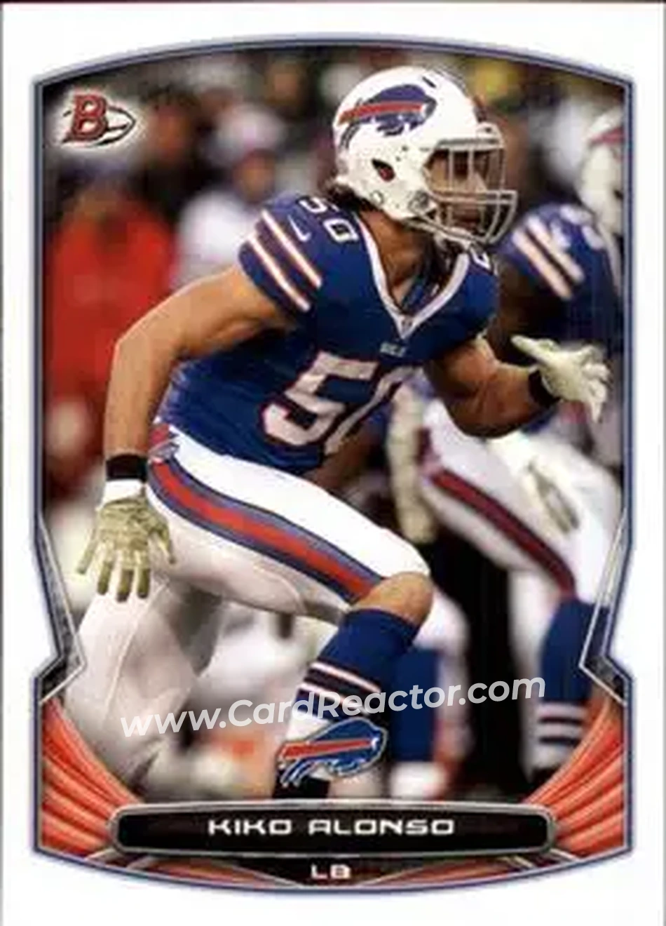 2014 Bowman #12 - Kiko Alonso - Buffalo Bills - Front