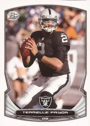 2014 Bowman #14 Terrelle Pryor Sr.