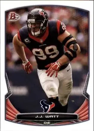 2014 Bowman #17 - J.J. Watt - Houston Texans