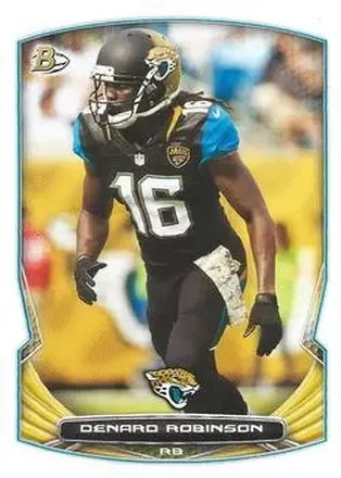 2014 Bowman #18 Denard "Shoelace" Robinson