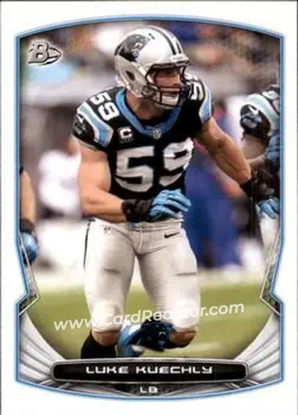 2014 Bowman #19 - Luke Kuechly - Carolina Panthers - Front