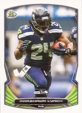2014 Bowman #20 - Marshawn Lynch - Seattle Seahawks